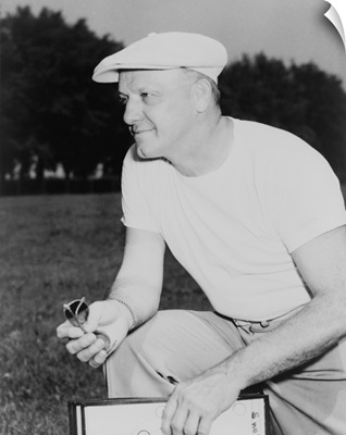 George Halas, founder and coach of the Chicago Bears in 1949