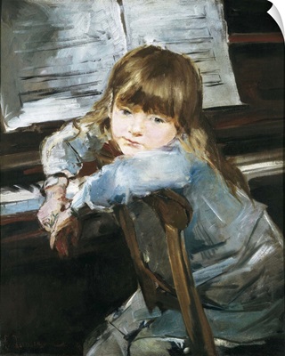 Girl Before the Piano by Francisco Torrescassana