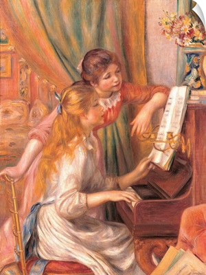 Girls at the Piano, by Pierre-Auguste Renoir, 1892. Musee d'Orsay, Paris, France