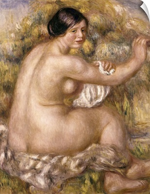 Great Sitting Nude. 1912. By Pierre-Auguste Renoir. Sao Paulo Museum, Brazil