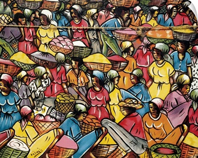 Haitian Market Scene