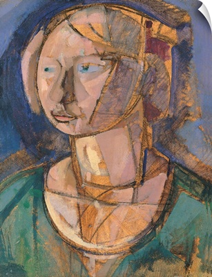 Head of a Girl, by Gino Rossi, 1920. Venice, Italy