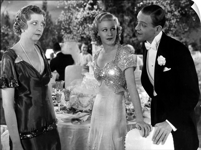 Helen Broderick, Ginger Rogers, Fred Astaire, Top Hat