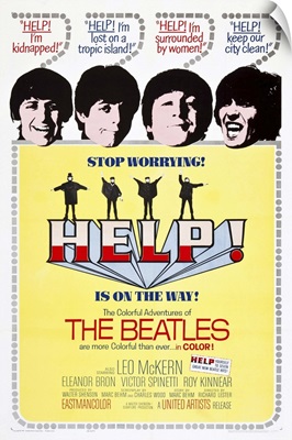 Help! - Vintage Movie Poster