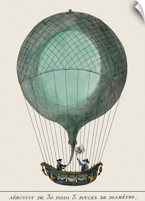 Hot Air Balloon. January 14, 1784