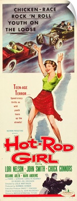 Hot Rod Girl - Vintage Movie Poster