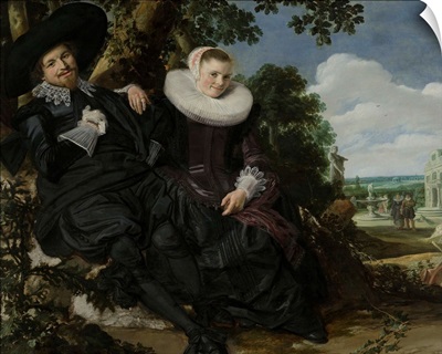 Isaac Massa and Beatrix van der Laen, by Frans Hals, c. 1622