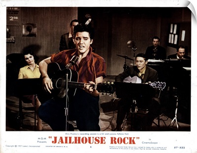 Jailhouse Rock, Judy Tyler, Elvis Presley, 1957