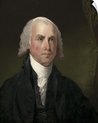James Madison, by Gilbert Stuart , 1821