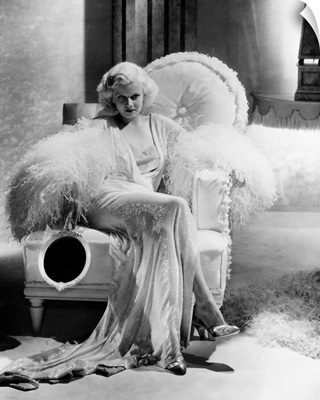 Jean Harlow in Dinner At Eight - Vintage Publicity Photo