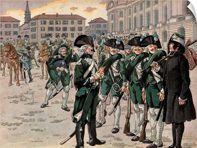 Joachim Murat joins the regiment of Chasseurs des Ardennes, in 1787