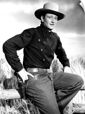 John Wayne in Angel and the Badman - Vintage Publicity Photo
