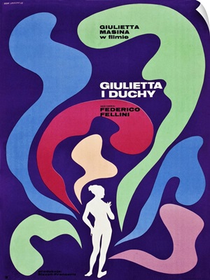 Juliet Of The Spirits, Polish Poster Art, 1965