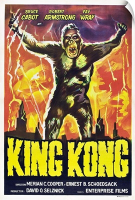 King Kong, King Kong, Argentinean Poster Art, 1933
