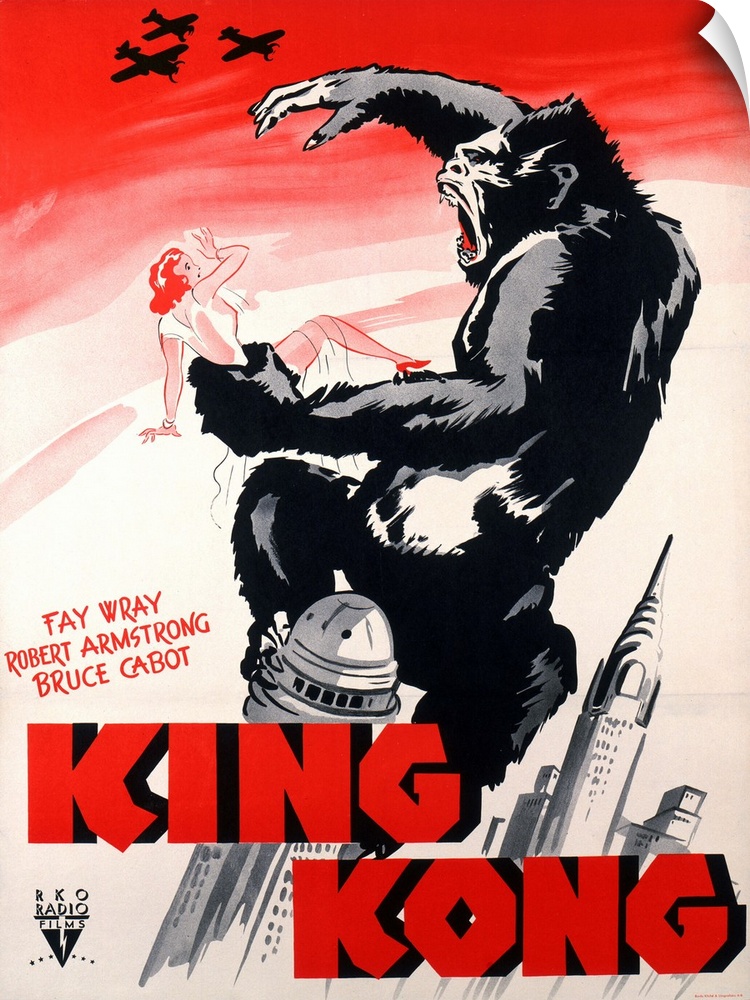 King Kong - Vintage Movie Poster
