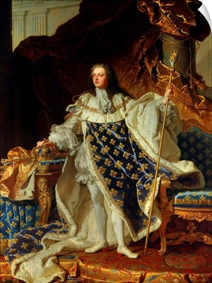King Louis XV of France in Coronation Robe, 1730