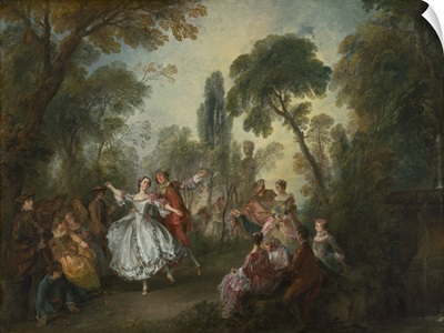 La Camargo Dancing, by Nicolas Lancret, 1730