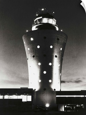 La Guardia Airport control tower, constructed in 1962