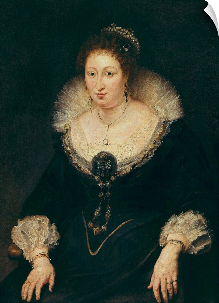 RUBENS, Peter Paul (1577-1640). Lady Aletheia Talbot, Countess of Arundel. 1620. Oil on canvas. SPAIN. Barcelona. National...