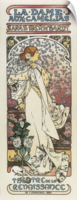 Lady of the Camellias. 1896. By Alphonse Maria Mucha. Lithograph