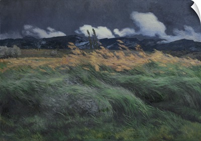 Landscape, 1895-1905, Dutch painting, oil on canvas