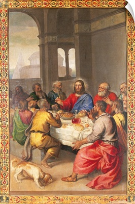 Last Supper, By Titian, C. 1542-1544. National Gallery Of The Marche, Italy