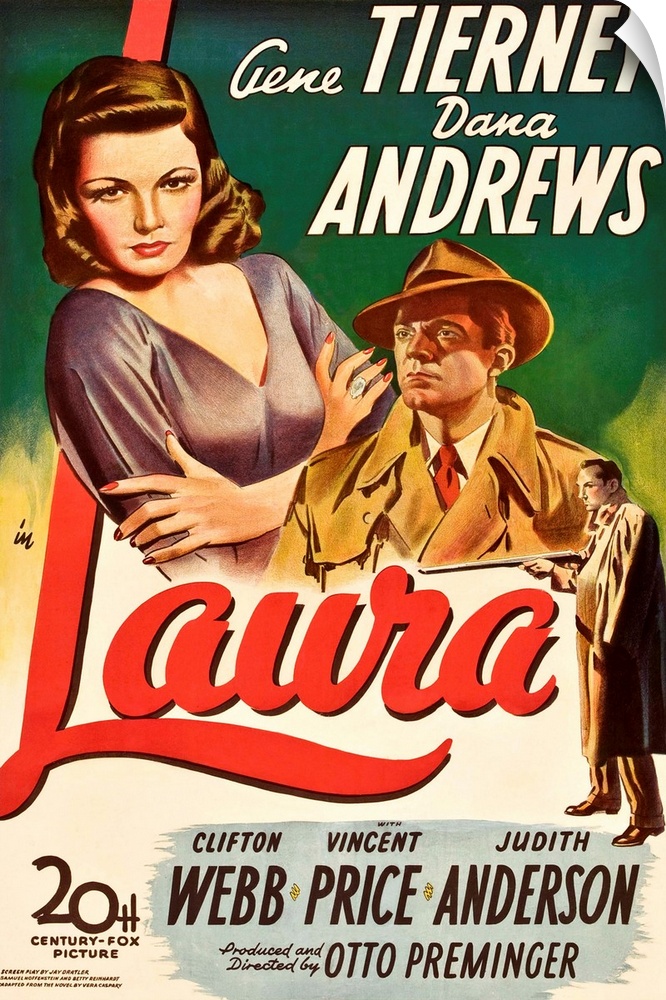 Laura - Vintage Movie Poster