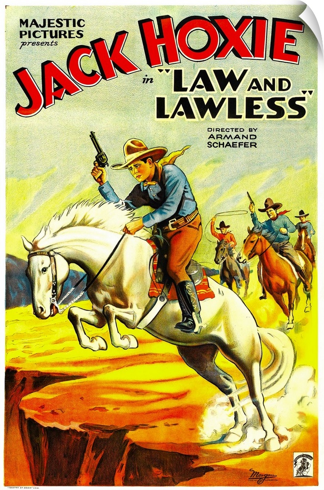Law and Lawless - Vintage Movie Poster
