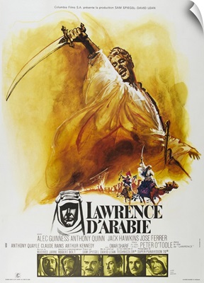 Lawrence Of Arabia, French Poster, 1962
