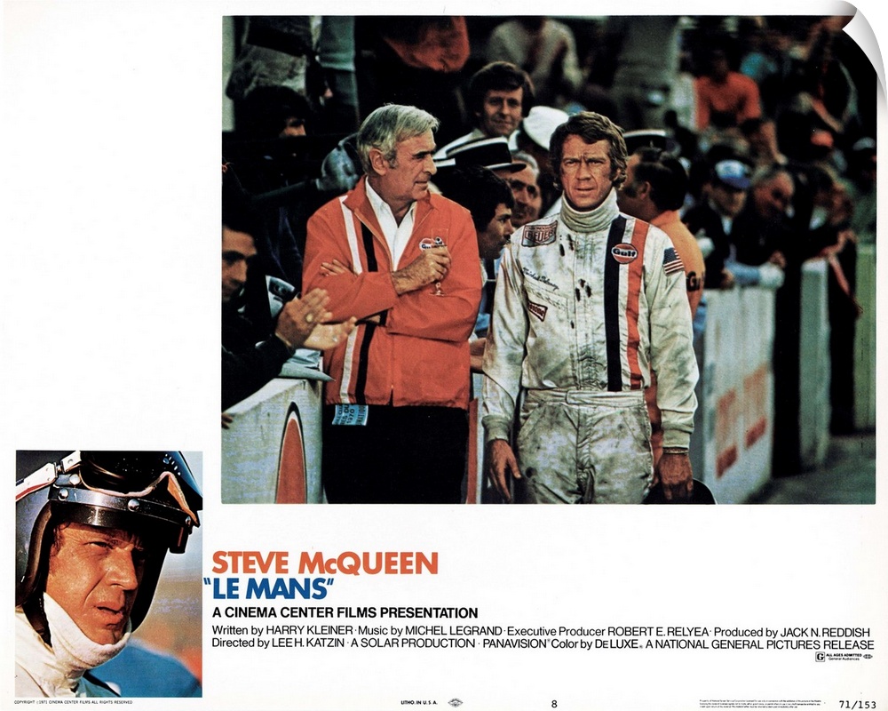 Le Mans, Steve Mcqueen, 1971.