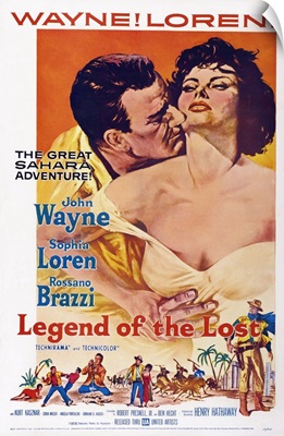 Legend Of The Lost, John Wayne, Sophia Loren, 1957