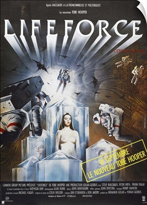 Lifeforce - Movie Poster (French)