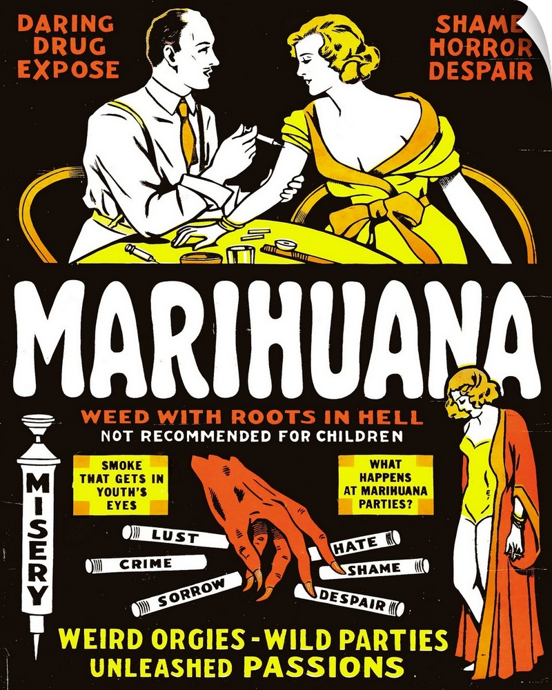 MARIHUANA, (aka MARIHUANA, THE WEED WITH ROOTS IN HELL!), 1936