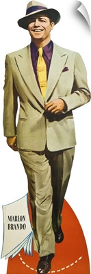 Marlon Brando in Guys And Dolls - Advertising Artwork