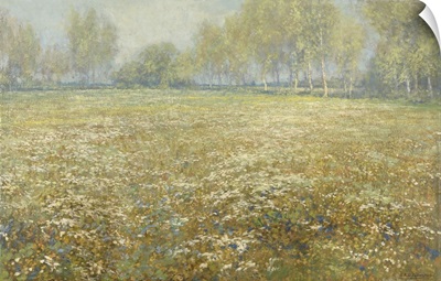 Meadow in Bloom, 1913, Dutch painting, oil on canvas