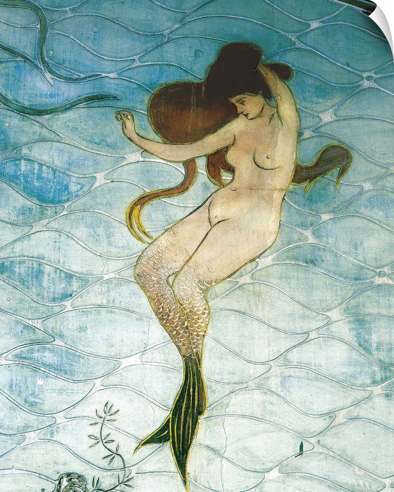 Mermaid's Room by Ramon Casas i Carbo