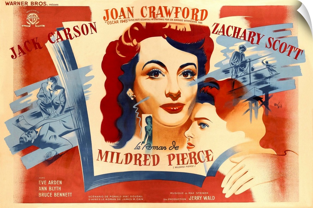 Mildred Pierce, From Left, Center, Joan Crawford, Ann Blyth, 1945.