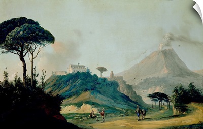 Monastery of Camaldoli in Torre del Greco, near Naples, Italy, 19th c.
