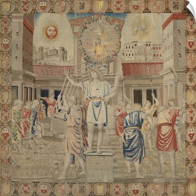 Month of July allegorical tapestry by Benedetto da Milano, c. 1503-08