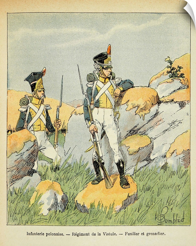 Louis Bombled (1862-1927). Illustration from the Book 'Le Memorial de Sainte-Helene' (Saint Helena Memorial), by Count of ...