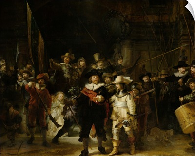 Night Watch, by Rembrandt van Rijn, 1642