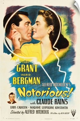 Notorious! - Vintage Movie Poster