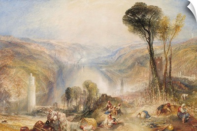 Oberwesel, by Joseph Mallord William Turner, 1840