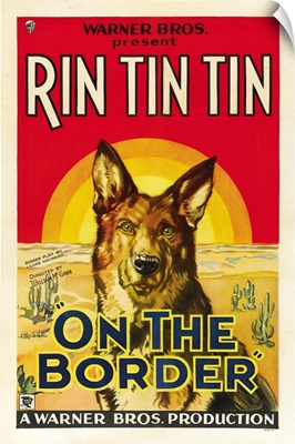 On The Border - Vintage Movie Poster