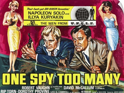 One Spy Too Many - Vintage Movie Poster