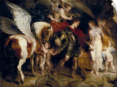 Perseus and Andromeda. Ca. 1620-21. By Peter Paul Rubens