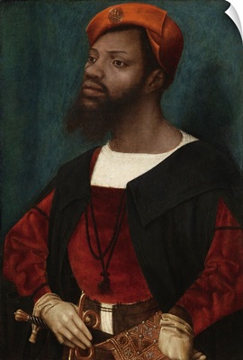 Portrait of an African Man, by Jan Jansz Mostaert, c. 1525-30