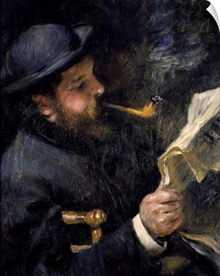 Portrait of Claude Monet Reading, 1872