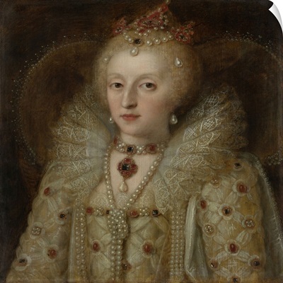 Portrait of Elizabeth I, Queen of England, by Anonymous, c. 1550-99