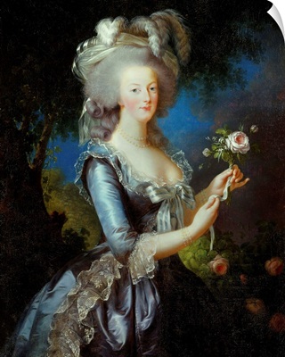 Queen Marie Antoinette with a Rose, 1783